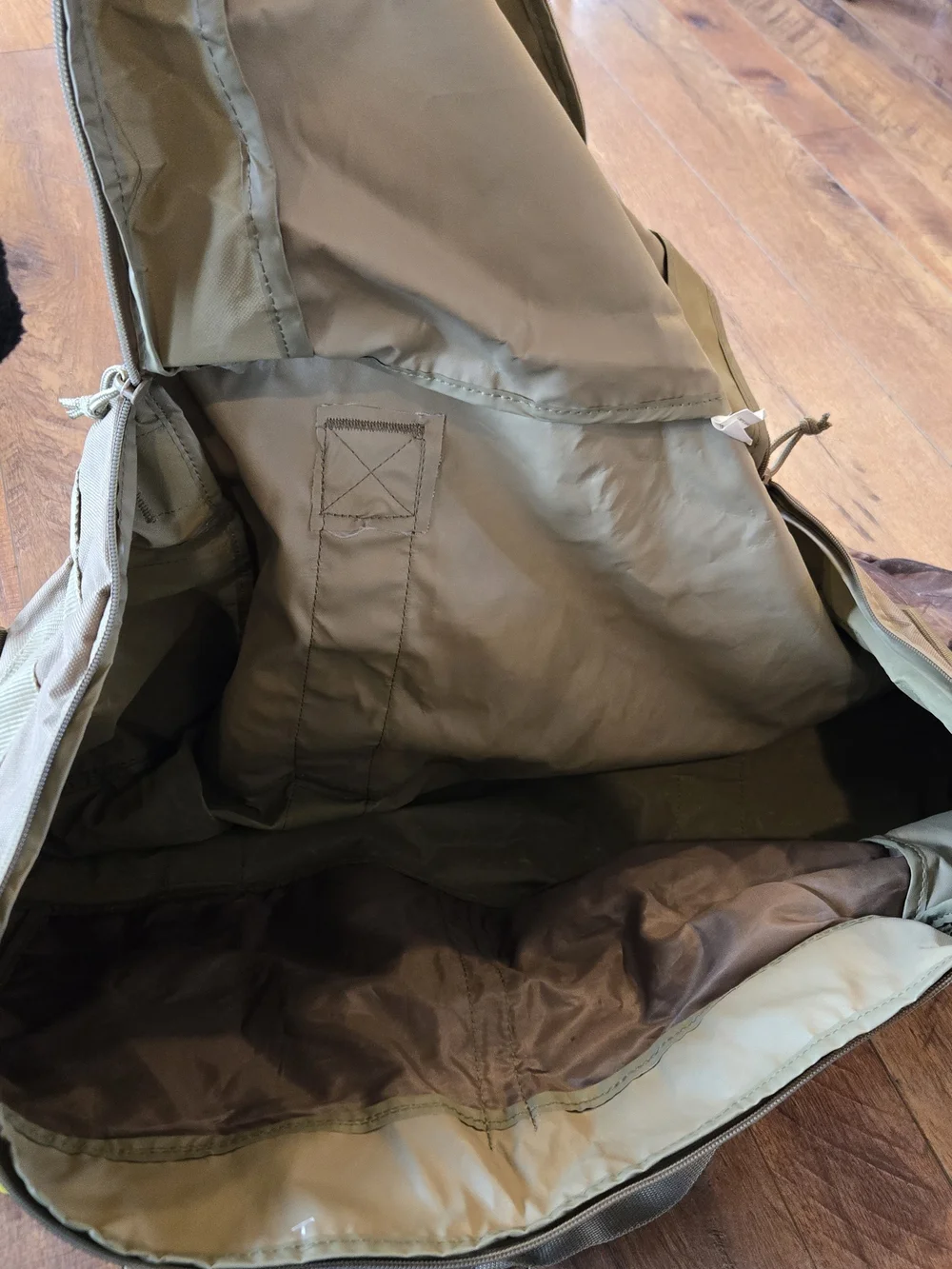 Remington Realtree Camo Duffel Bag with Olive Handles